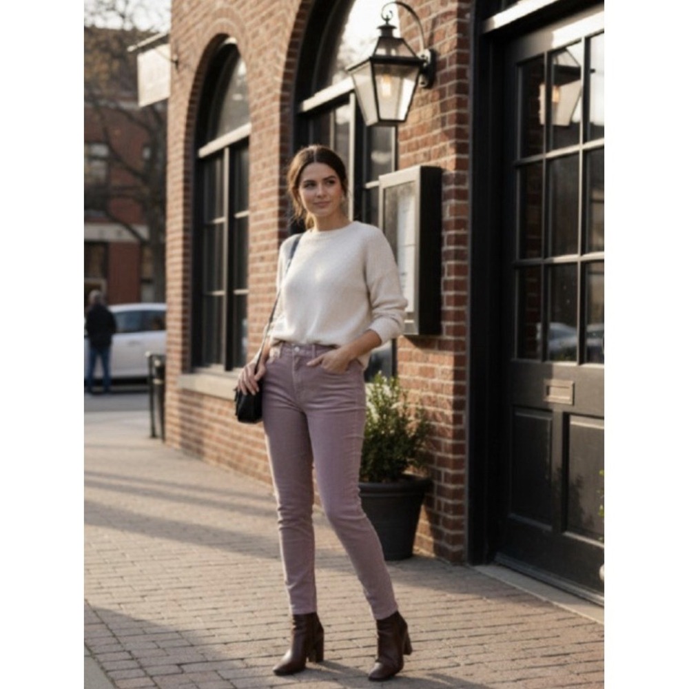 Loft Lavender Velvety Feel 28/6 Inseam 30 Casual Women's Pant